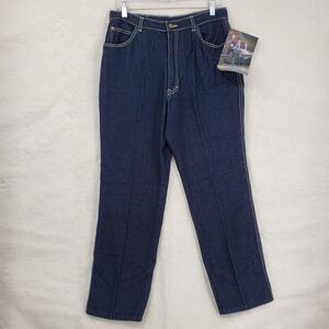 Vintage Gitano Jeans Womens 16 Blue Basic Denim Missy Short High Rise 80s 90s